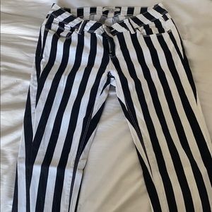 Pinstripe pants